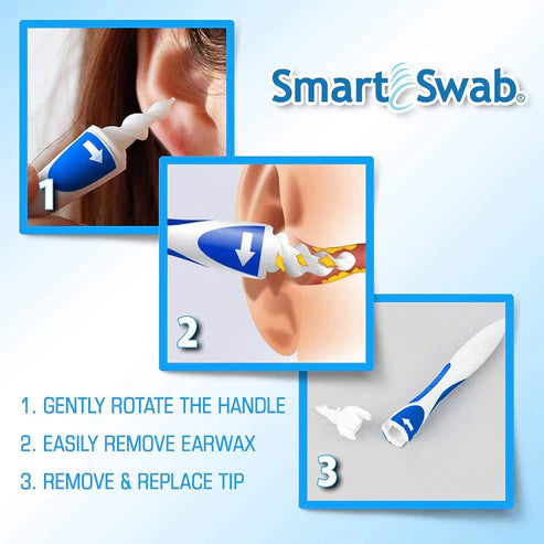 𝐒𝐭𝐲𝐥𝐳𝐚™ Smart Swab - Ear Cleaner Kit| سمارت سواِب – أداة تنظيف الأذن الآمنة والفعّالة