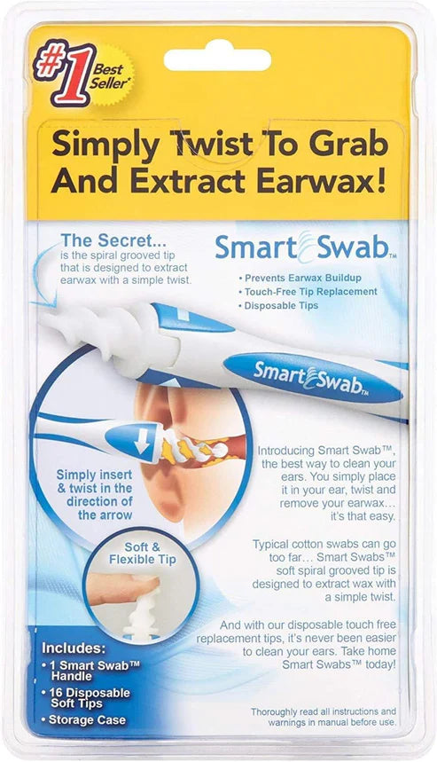 𝐒𝐭𝐲𝐥𝐳𝐚™ Smart Swab - Ear Cleaner Kit| سمارت سواِب – أداة تنظيف الأذن الآمنة والفعّالة