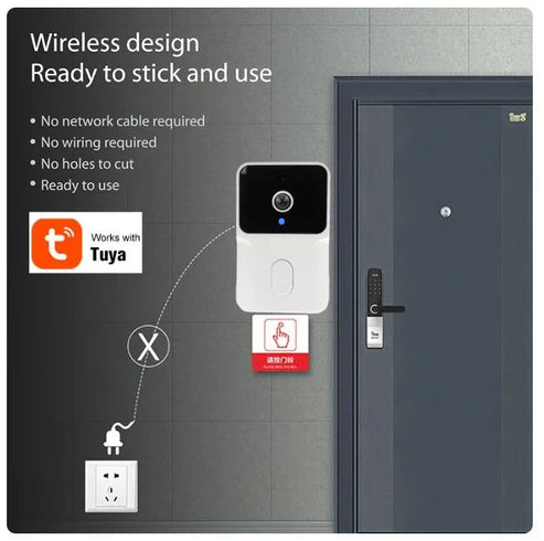 𝐒𝐭𝐲𝐥𝐳𝐚™  Wireless Camera Door Bell |  جرس باب مزود بكاميرا لاسلكية